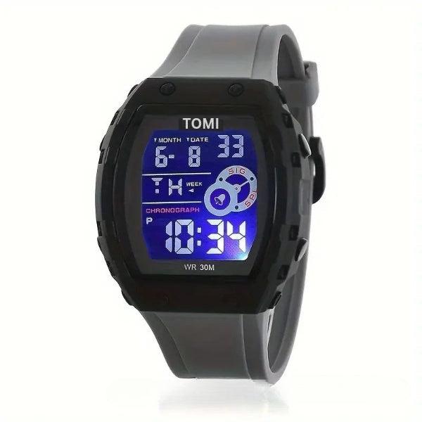 TOMI T-209 Sports Watch Digital Display Multi Functional - Tomi Watches