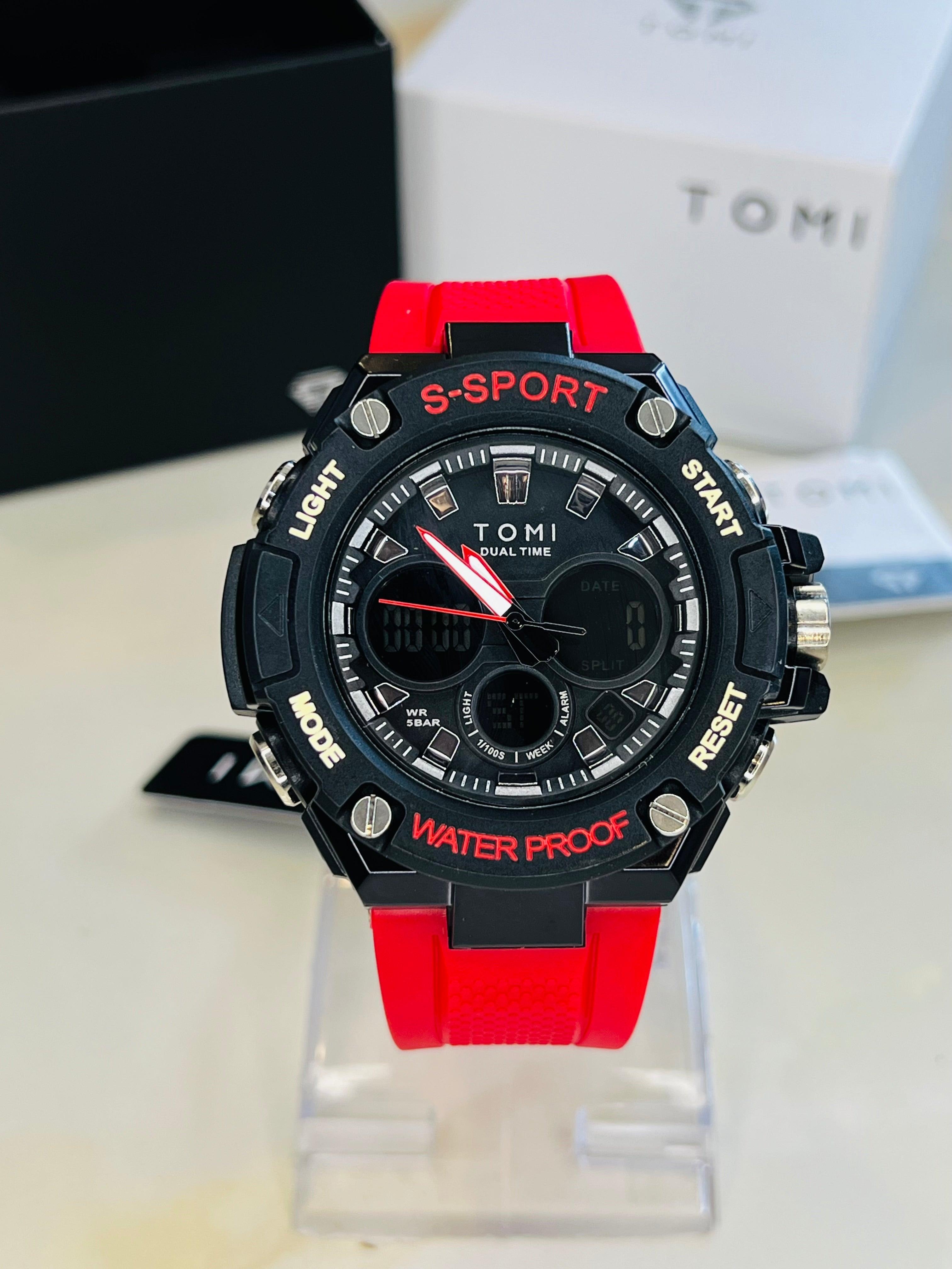 Tomi Sports Watch Waterproof T-227