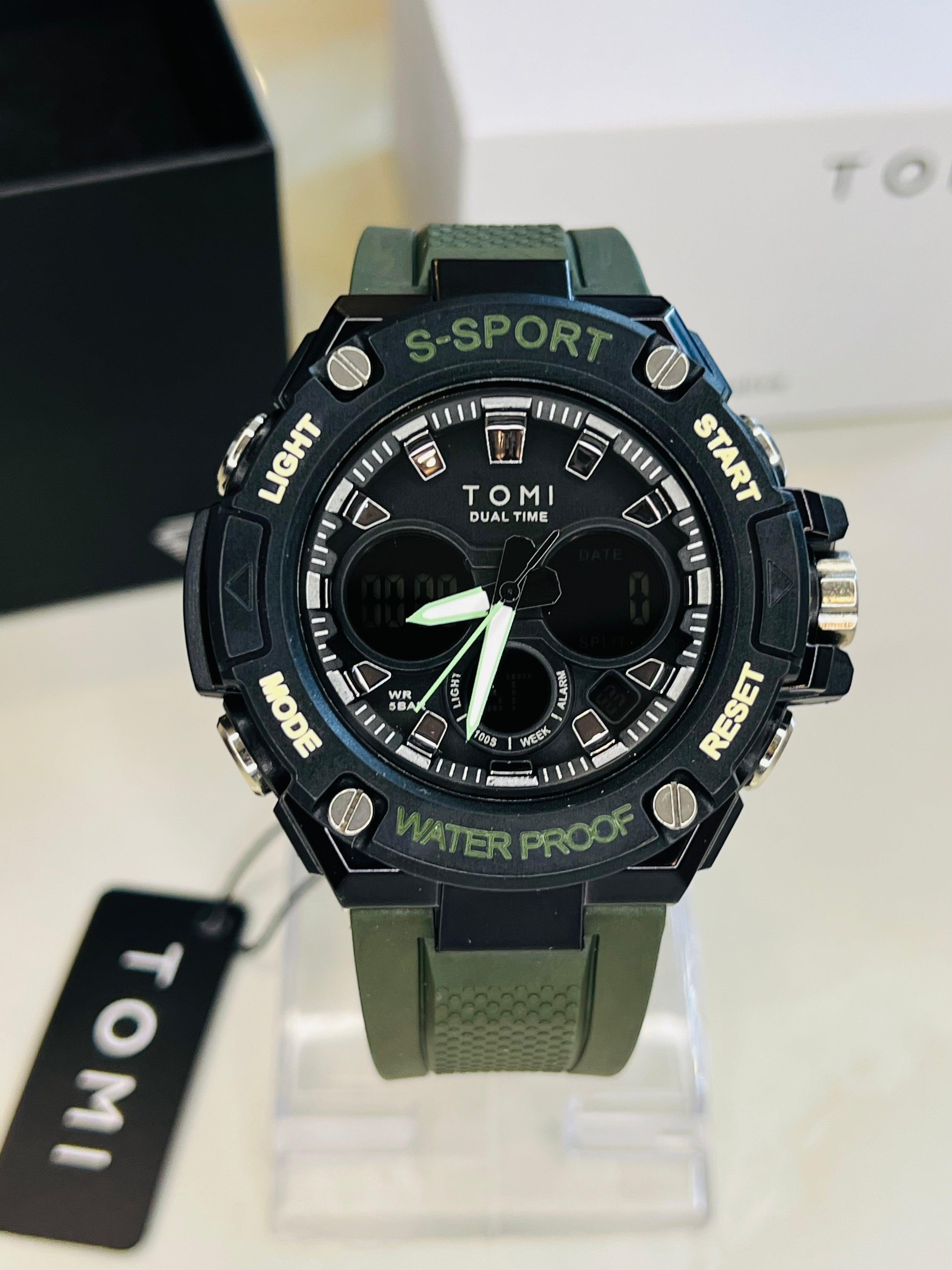 Tomi Sports Watch Waterproof T-227