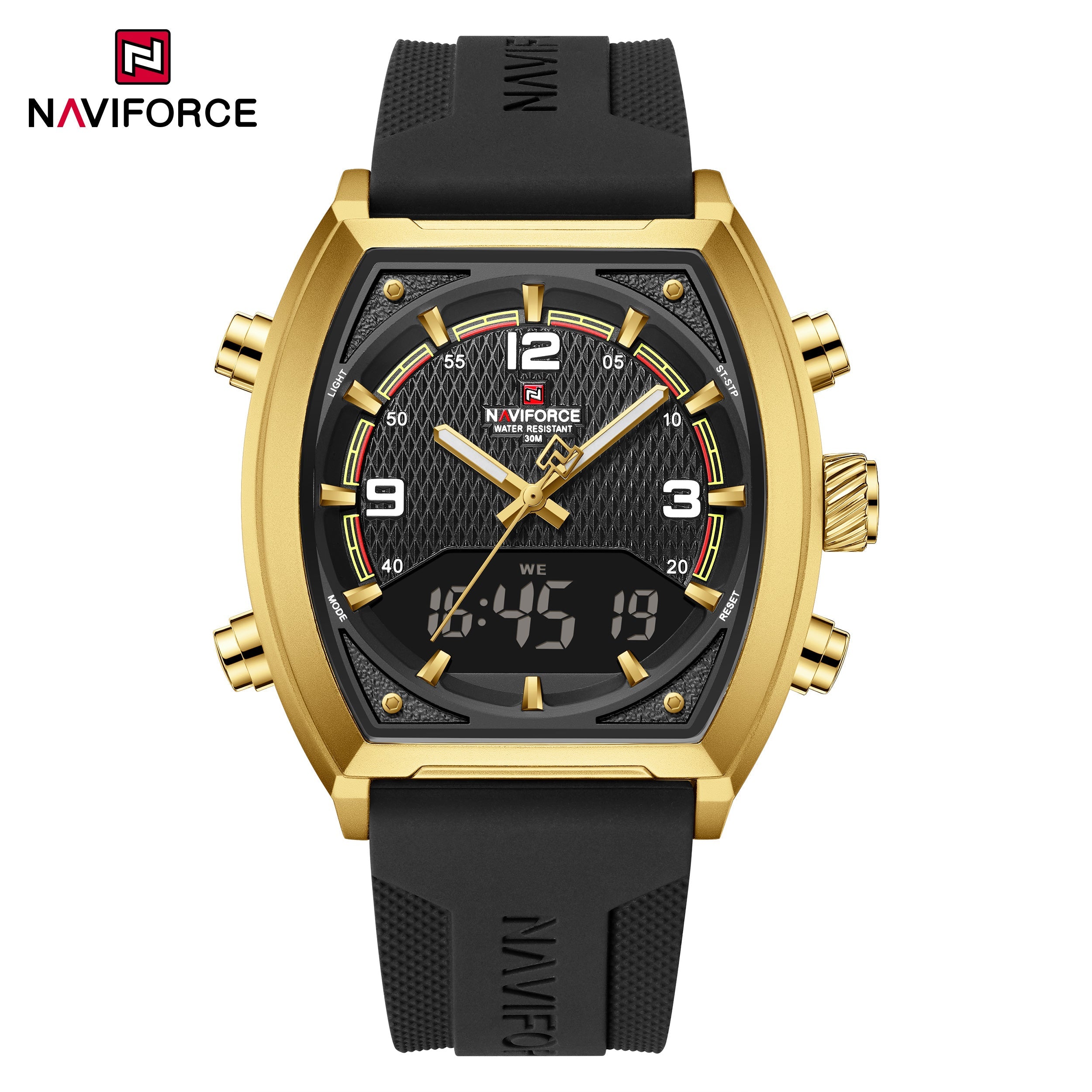 NAVIFORCE Japan Quartz + LCD Digital Sports Watch NF9242