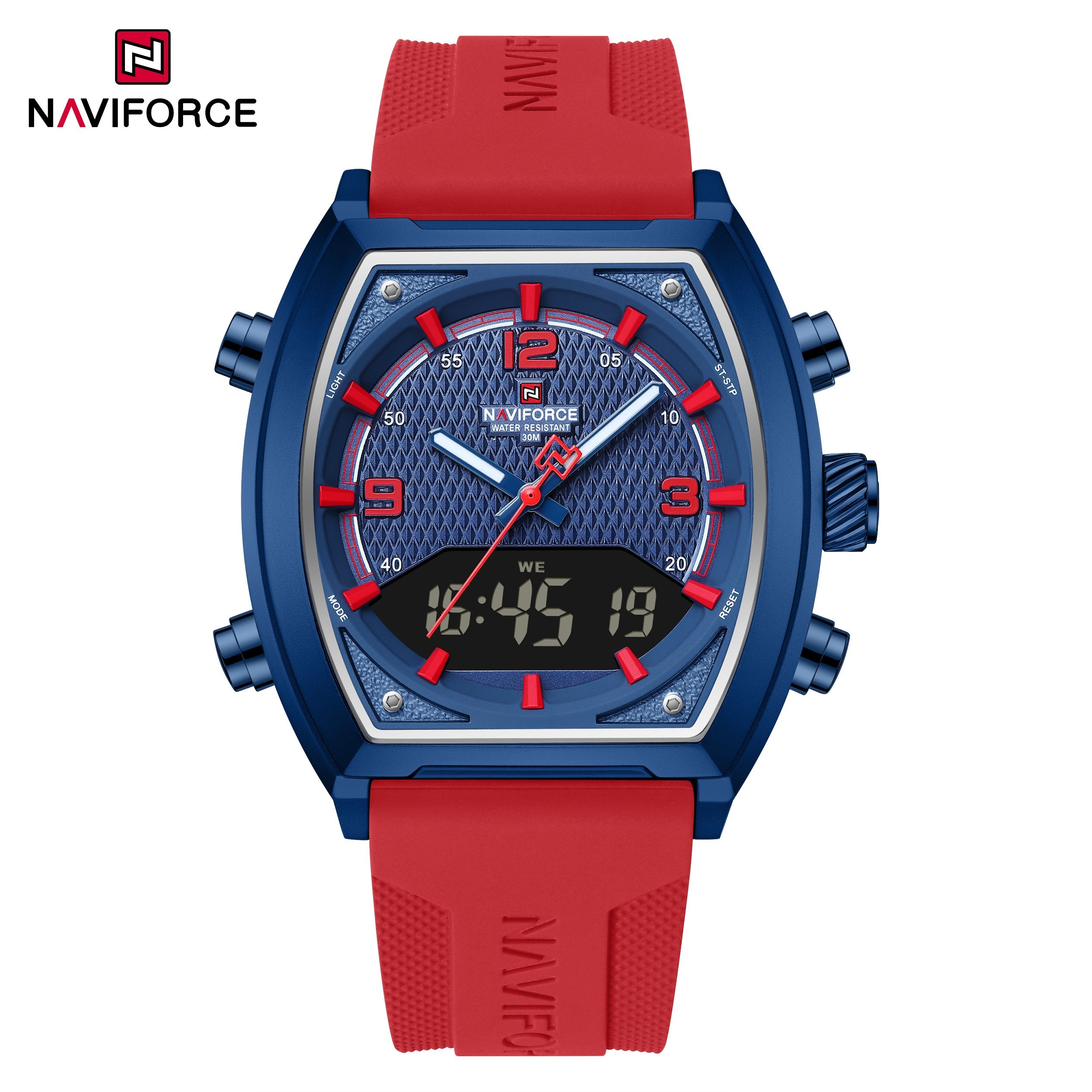 NAVIFORCE Japan Quartz + LCD Digital Sports Watch NF9242