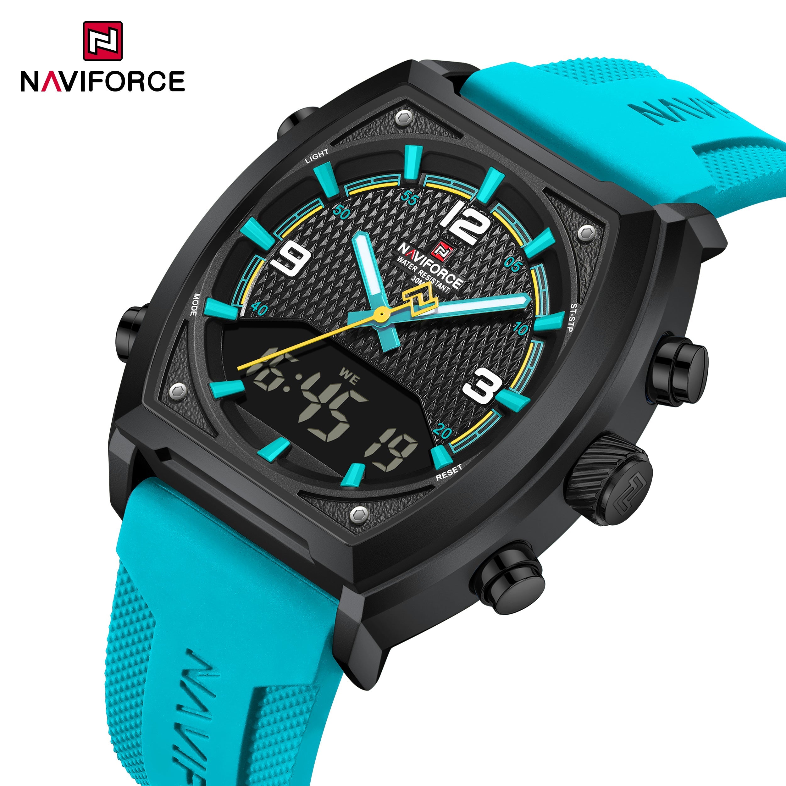 NAVIFORCE Japan Quartz + LCD Digital Sports Watch NF9242