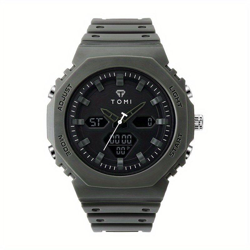 TOMI T-217 Dual Time Sports Watch - Tomi Watches