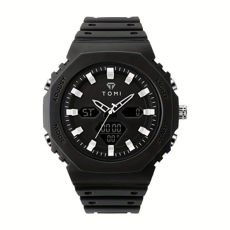 TOMI T-217 Dual Time Sports Watch - Tomi Watches