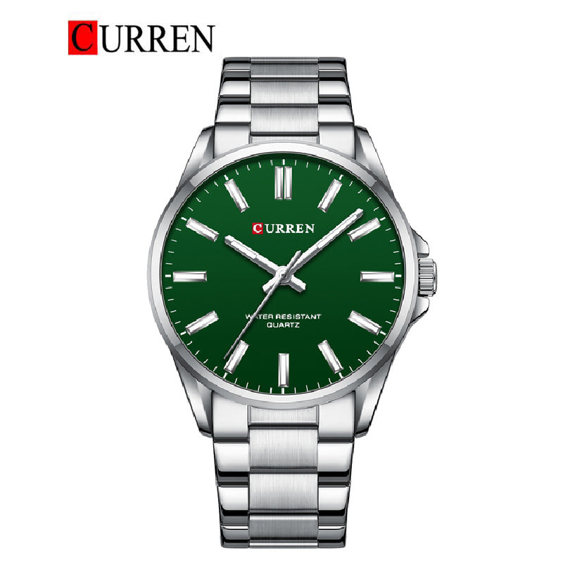 CURREN Stainless Steel Band Watch For Men With(Box & Bag)-9090