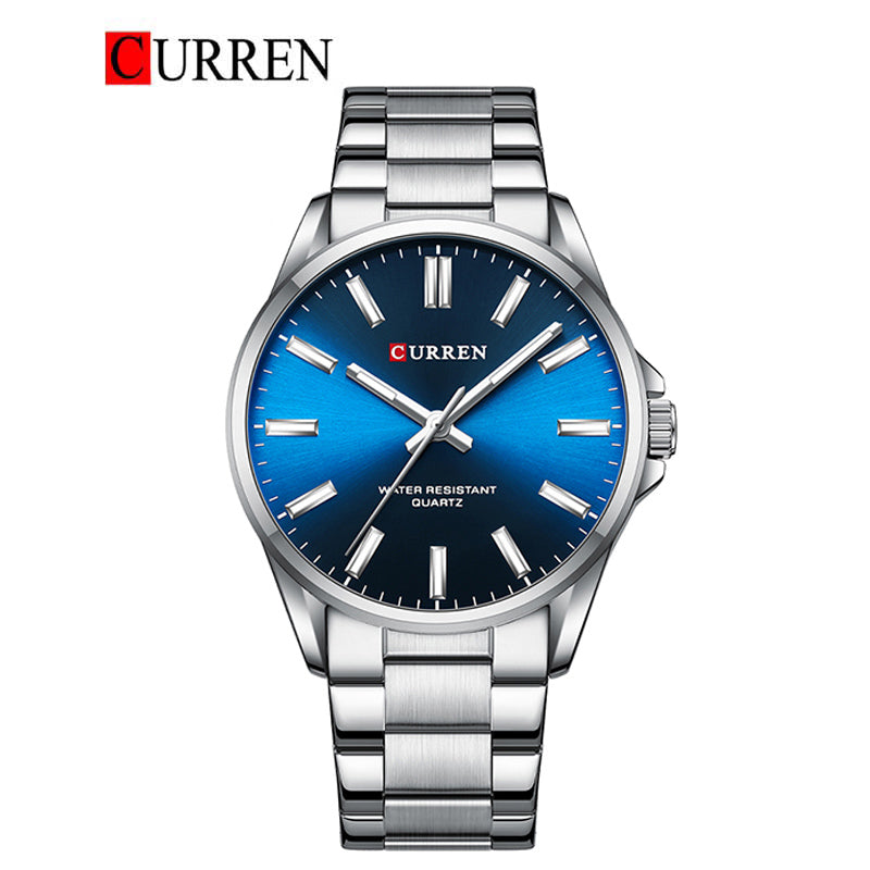 CURREN Stainless Steel Band Watch For Men With(Box & Bag)-9090