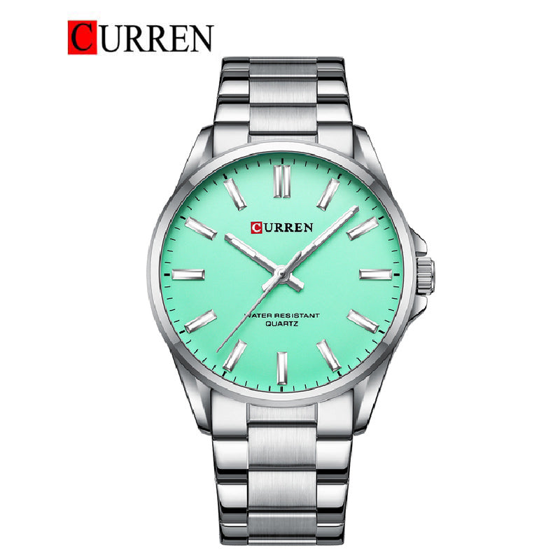 CURREN Stainless Steel Band Watch For Men With(Box & Bag)-9090